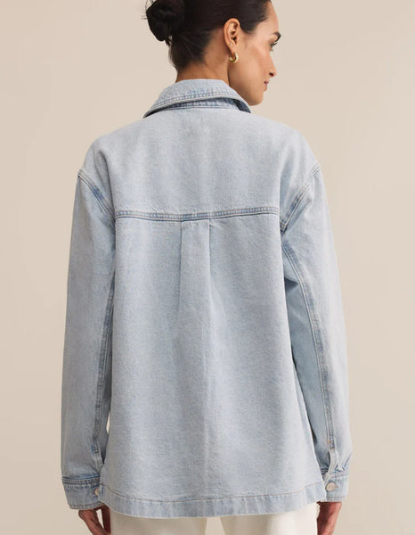 On the Road Denim Jacket - Faded Indigo