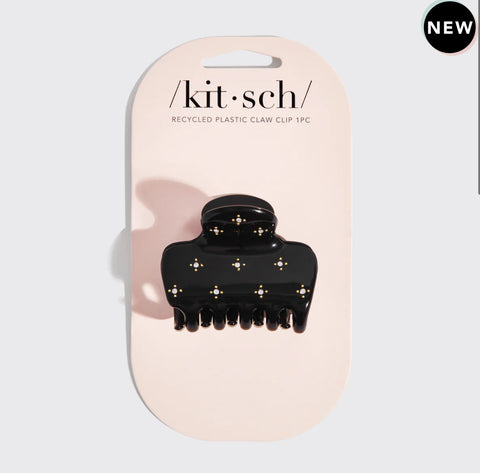 Cloud Clip - Black Rhinestone