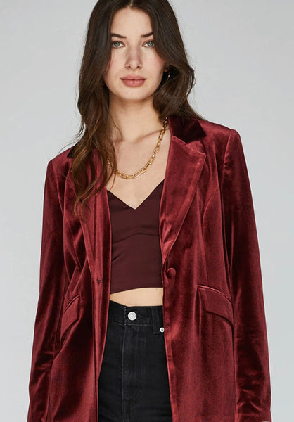 CANDACE BLAZER- RUM