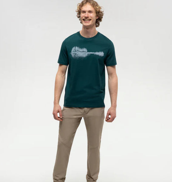 Summer Guitar T-Shirt - Jasper/Blue Haze