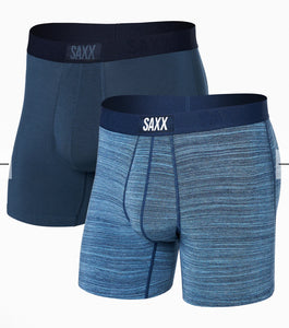 VIBE 2-PACK
SUPER SOFT
Boxer Brief / Spacedye Heather/Navy