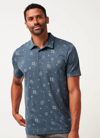 QUICK TRIP POLO - Mood Indigo