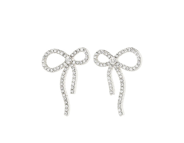 JOLANTA RECYCLED EARRINGS SILVER-PLATED