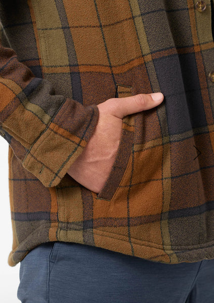 Redmond High Pile Lined Jacket - Daschund