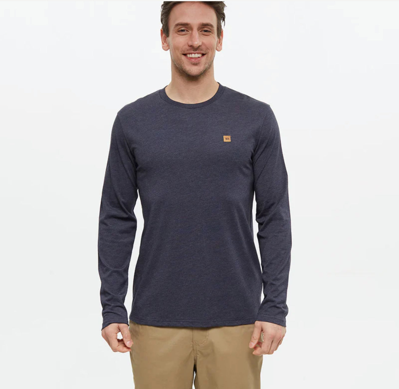 Baker Longsleeve- Midnight Blue