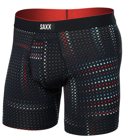 SAXX MULTI SPORT MESH- Optic Grid-Black