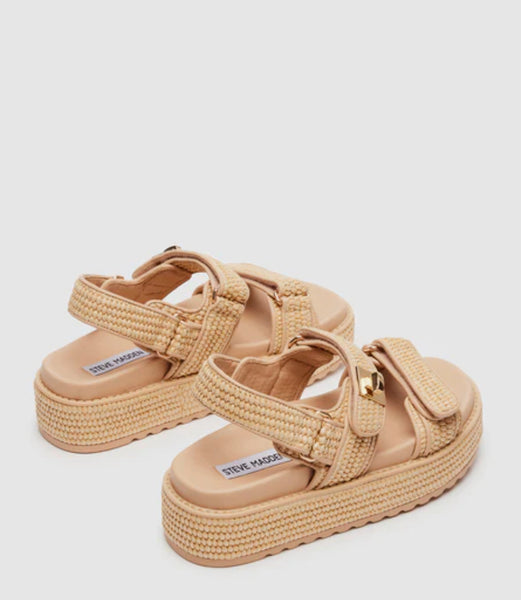 Bigmona Sandal - Natural Raffia