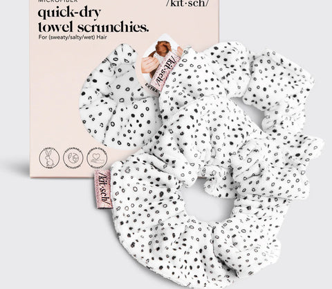 Microfibre Towel Scrunchie - Micro Dot