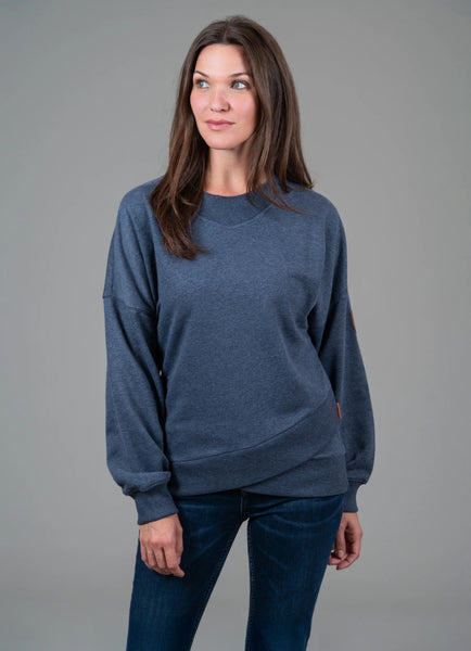 WINNIE Tulip Sweatshirt - Navy
