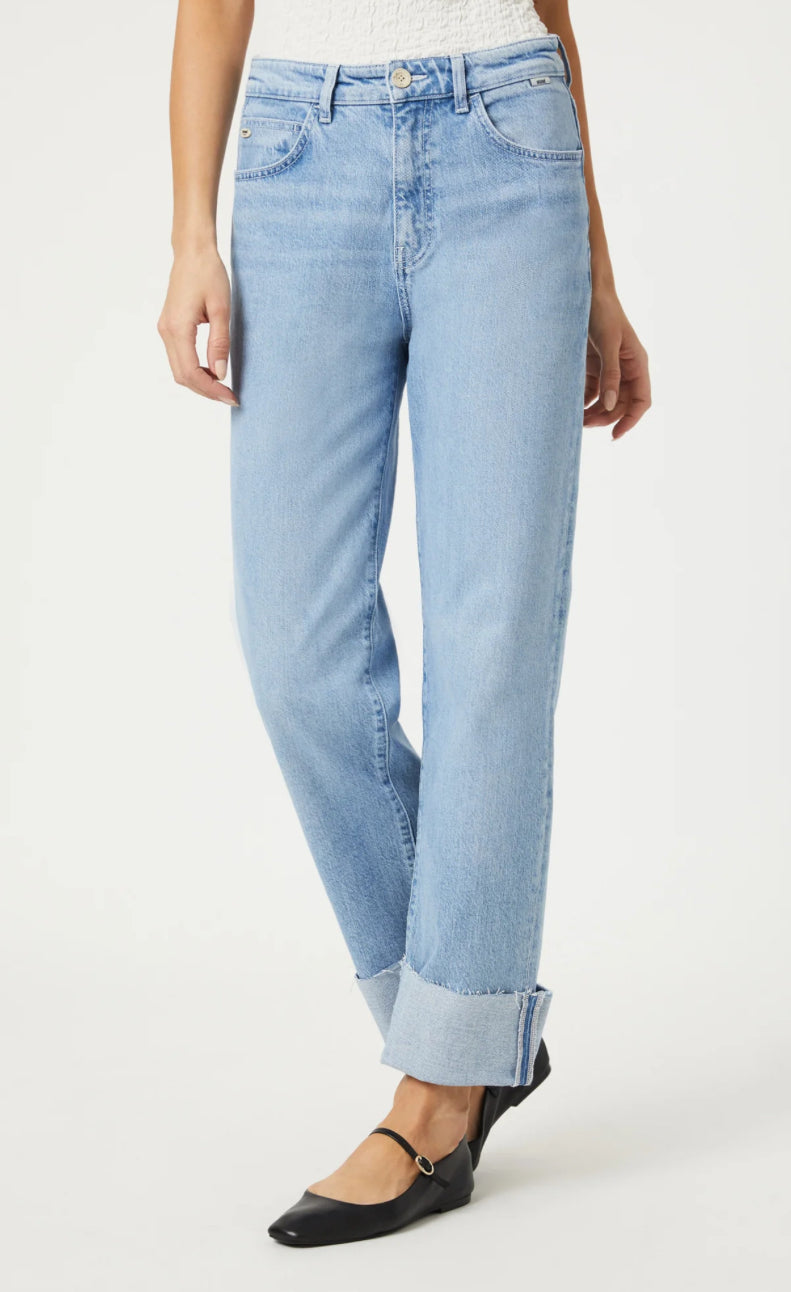 SAVANNAH CUFFED - Light Brushed Classic Blue