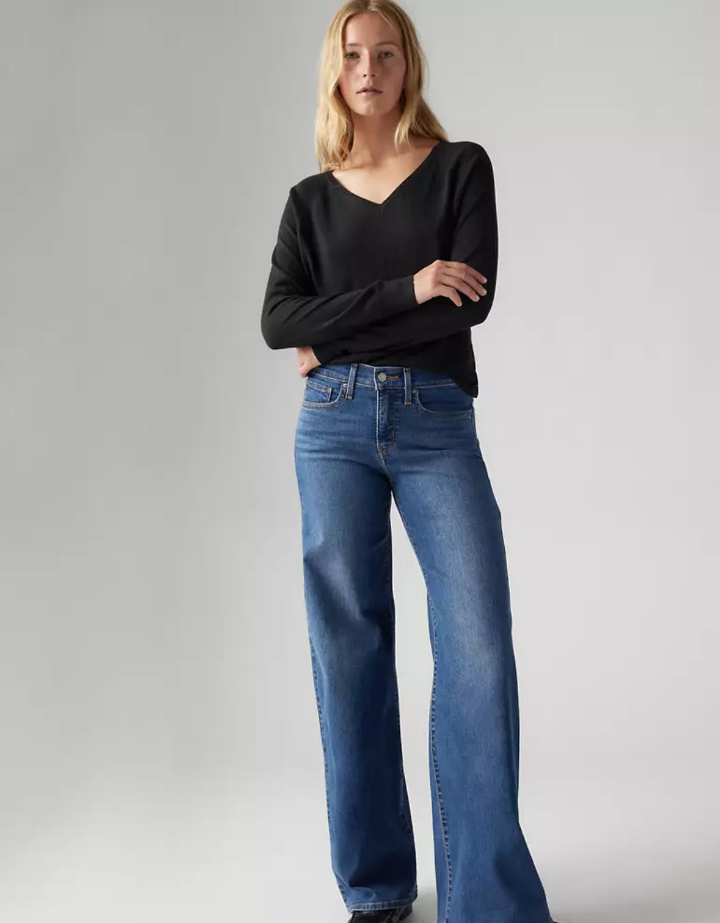 318 SHAPING WIDE LEG