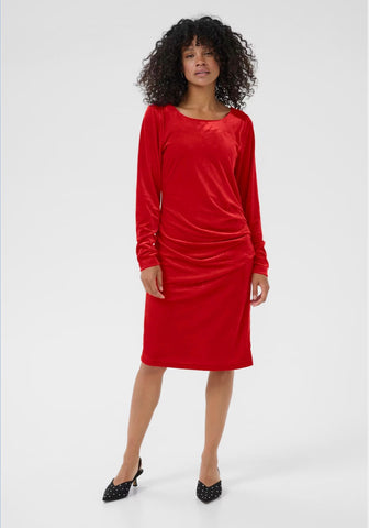 Kelly Dress - Haute Red