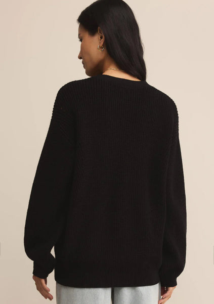 VOYAGER CARDIGAN- Blk