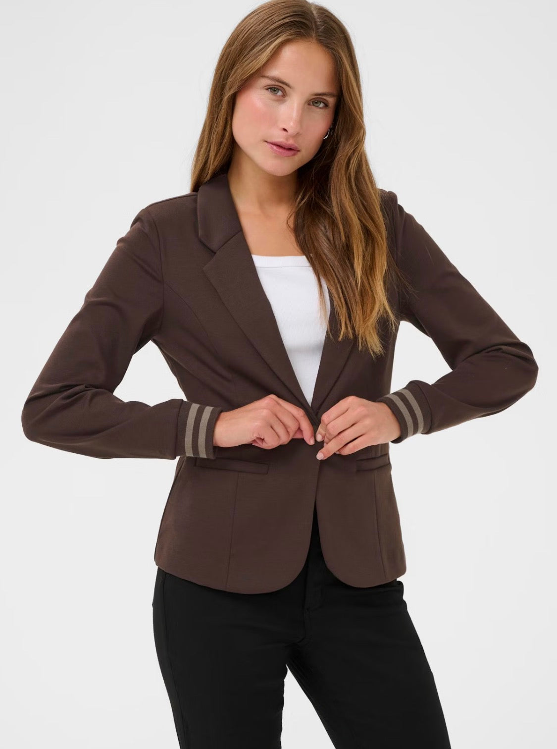 Kinnie Blazer - Black/Morel