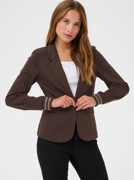 Kinnie Blazer - Black/Morel