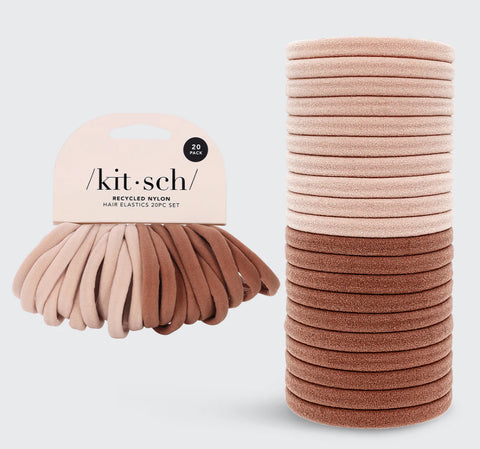 Nylon Elastics 20pc set - Blush
