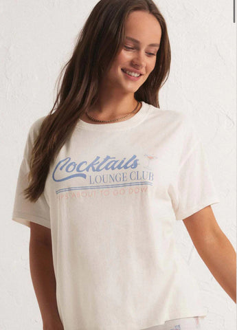 COCKTAILS LOUNGE TEE