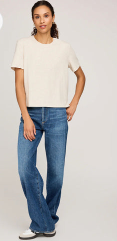 CHRISTINE TOP - Heather Oat