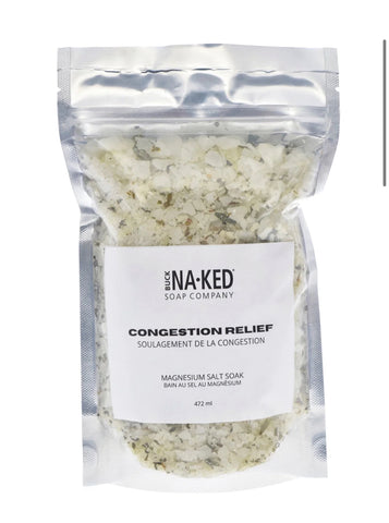 Congestion Relief Magnesium Salt Soak