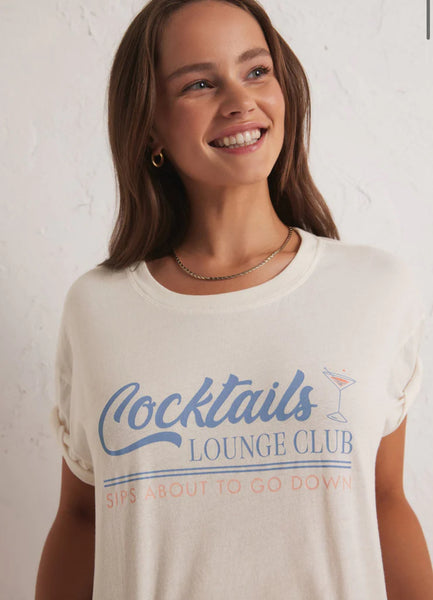 COCKTAILS LOUNGE TEE