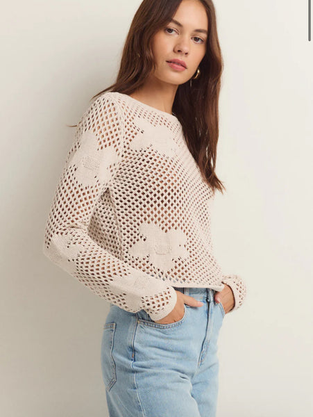 BLOSSOM FLORAL SWEATER