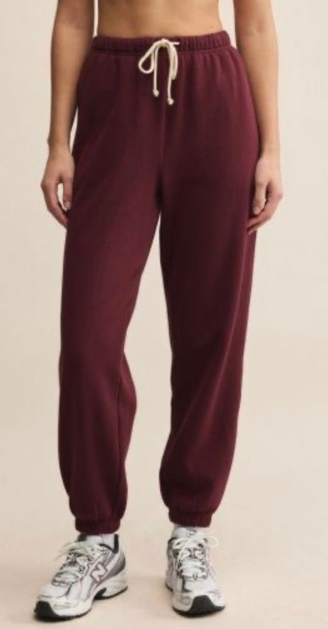 Stadium Jogger - Merlot