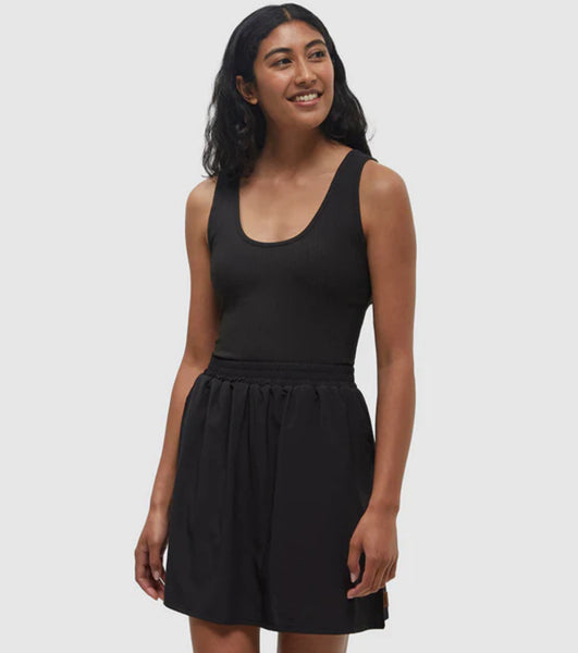 Ashby Twist Tank Back Dress - Black