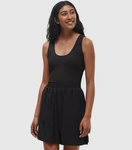 Ashby Twist Tank Back Dress - Black