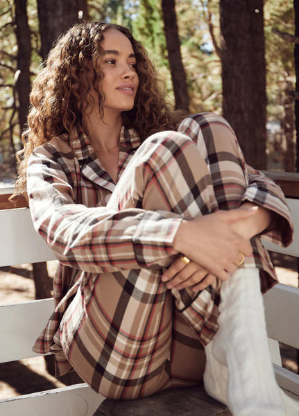 DREAMER PLAID PJ SET