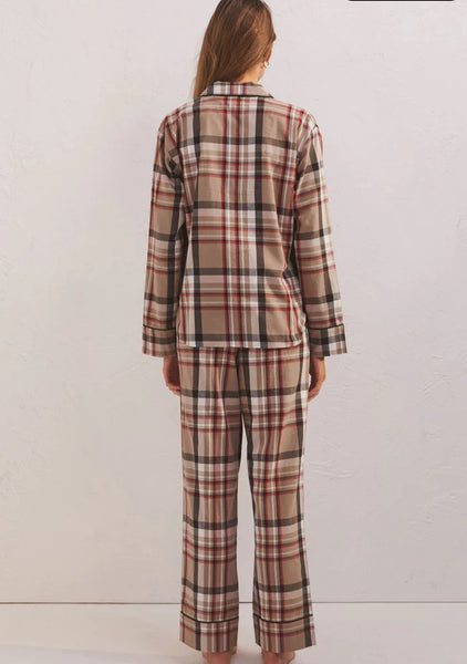 DREAMER PLAID PJ SET