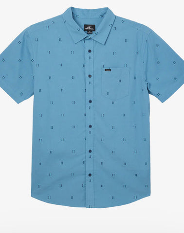 Kayce SS Shirt - Blue Shadow