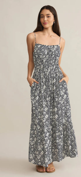 Toluca Ynez Floral Maxi Dress - Eclipse