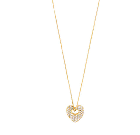 DUNE HEART NECKLACE - Gold Plated