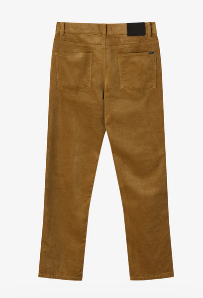 National 5 Pocket Cord Pants Standard - Dark Khaki