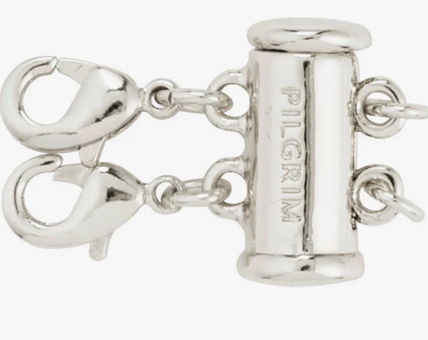 LOCK W/ 2 Lobsters - Silver Plated