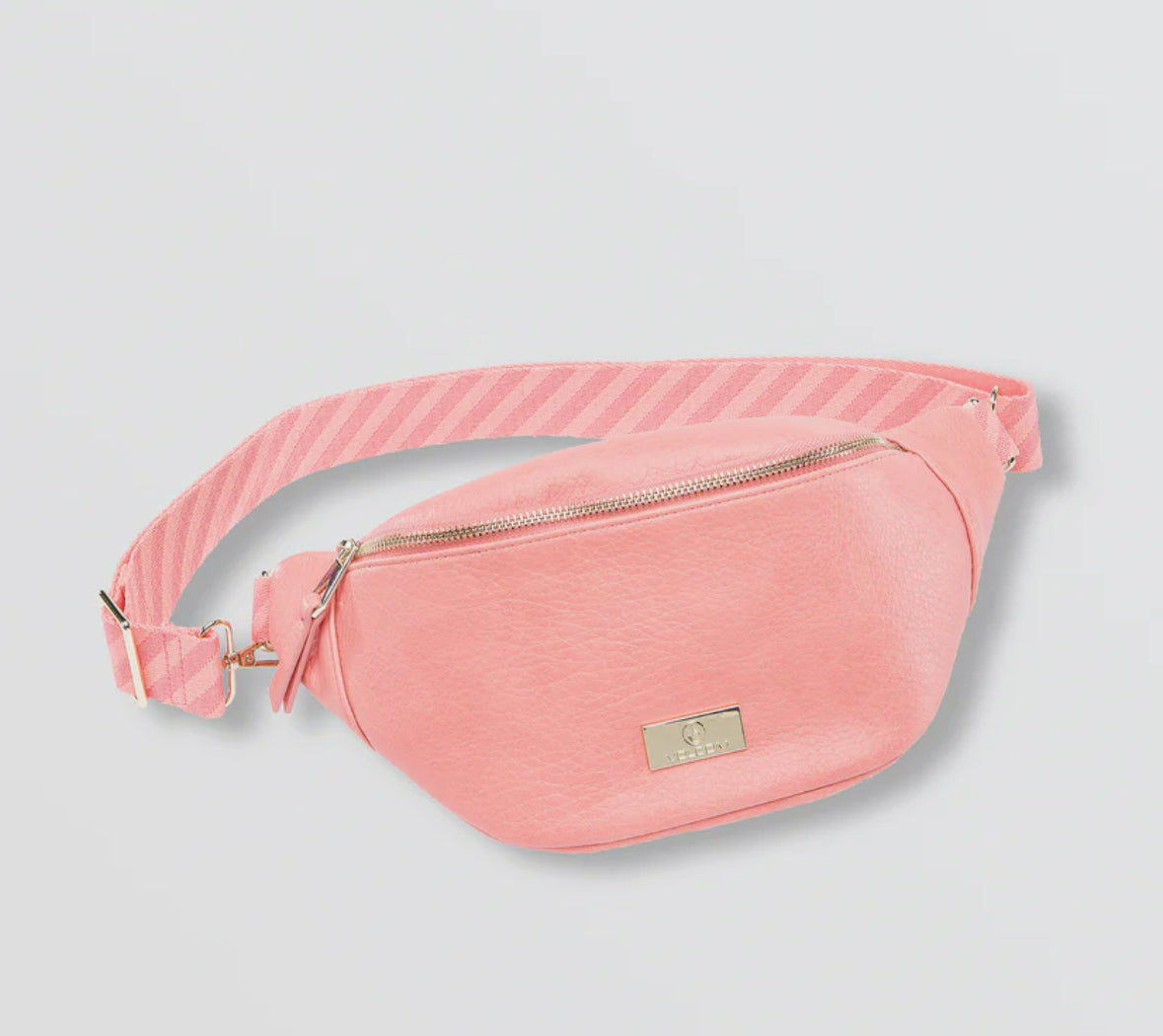STRAPPED WAISTPACK - CORAL