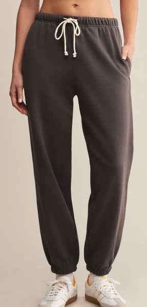 Stadium Cotton Jogger - Washed Black