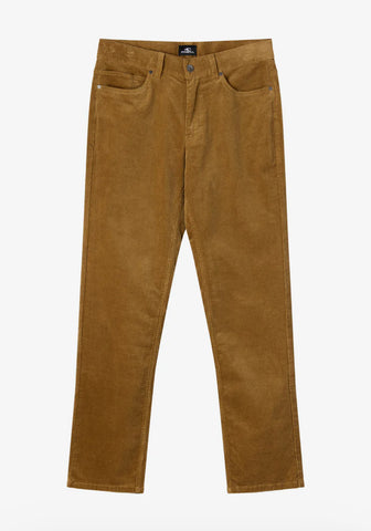 National 5 Pocket Cord Pants Standard - Dark Khaki