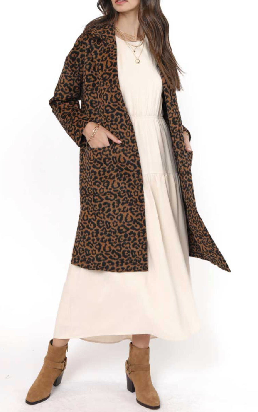 Animal Instinct Leopard Coat