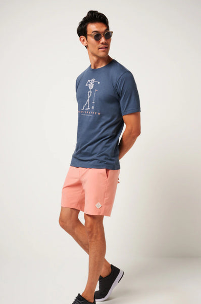 Tech Chino Short - Terracotta