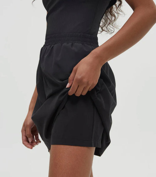 Ashby Twist Tank Back Dress - Black