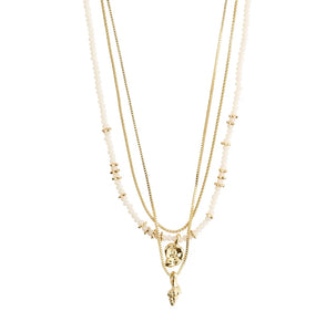 SEA necklace 3 in 1 - gold plated