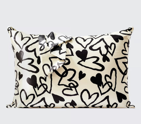 Satin Pillowcase - Heart