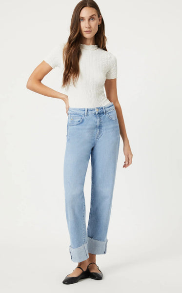 SAVANNAH CUFFED - Light Brushed Classic Blue