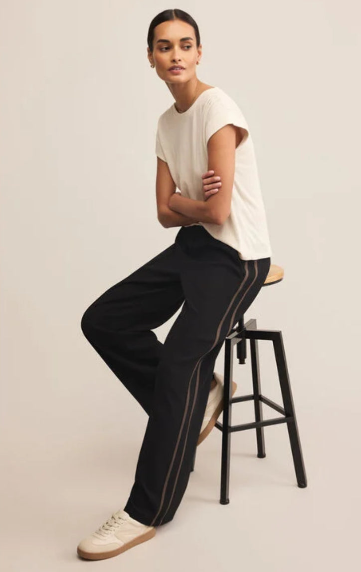 Saunder Track Pant - Black
