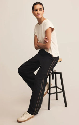 Saunder Track Pant - Black