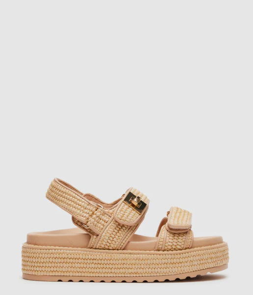 Bigmona Sandal - Natural Raffia