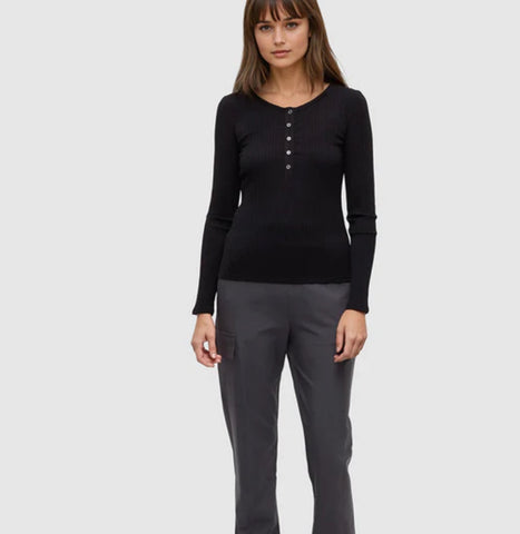 Knowles Henley - Meteorite Black