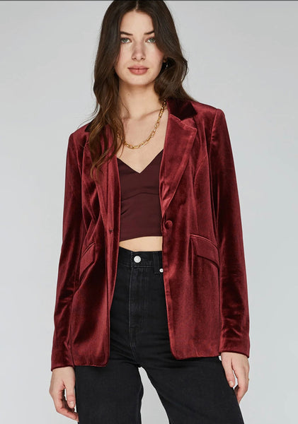 CANDACE BLAZER- RUM