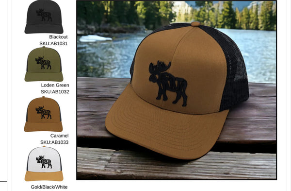 Berta Moose Headwear | Warlock Lid Co | Adjustable Snapback AB1034